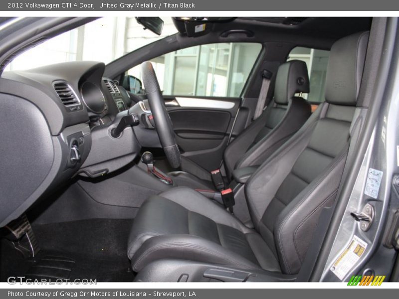 United Gray Metallic / Titan Black 2012 Volkswagen GTI 4 Door