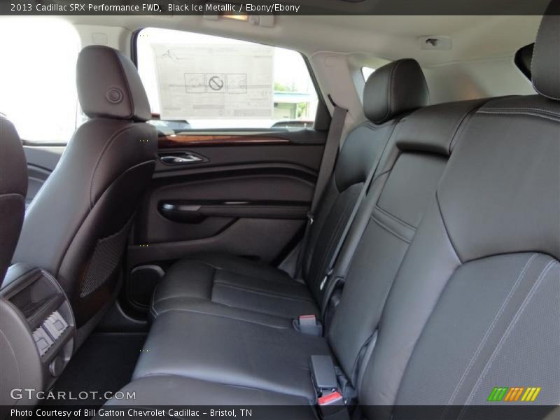 Black Ice Metallic / Ebony/Ebony 2013 Cadillac SRX Performance FWD