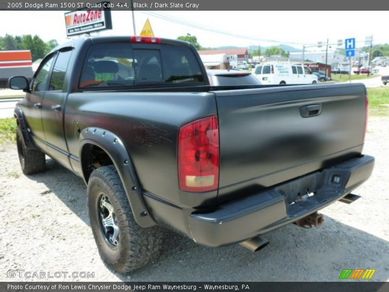 Black / Dark Slate Gray 2005 Dodge Ram 1500 ST Quad Cab 4x4