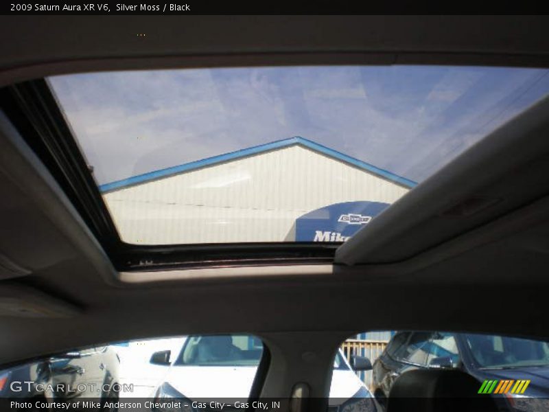 Silver Moss / Black 2009 Saturn Aura XR V6