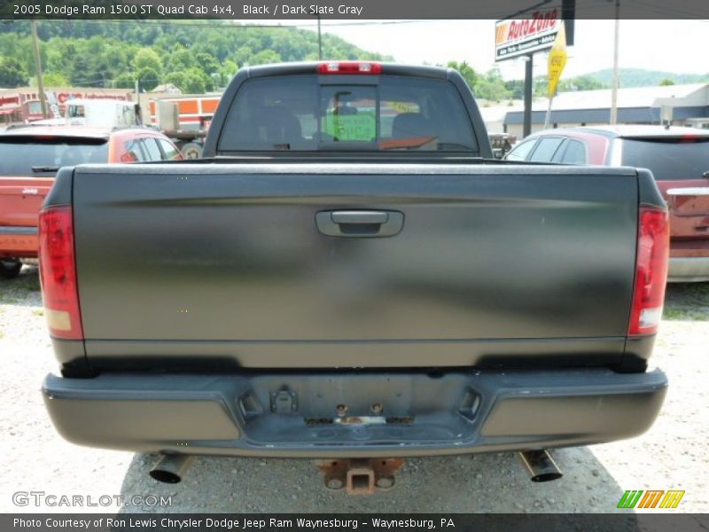 Black / Dark Slate Gray 2005 Dodge Ram 1500 ST Quad Cab 4x4