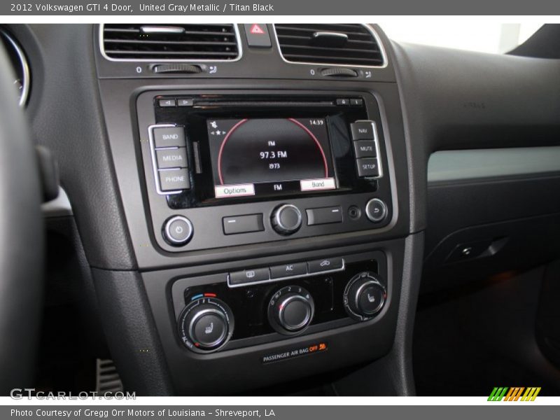 United Gray Metallic / Titan Black 2012 Volkswagen GTI 4 Door