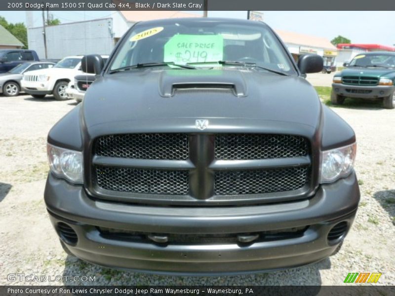 Black / Dark Slate Gray 2005 Dodge Ram 1500 ST Quad Cab 4x4
