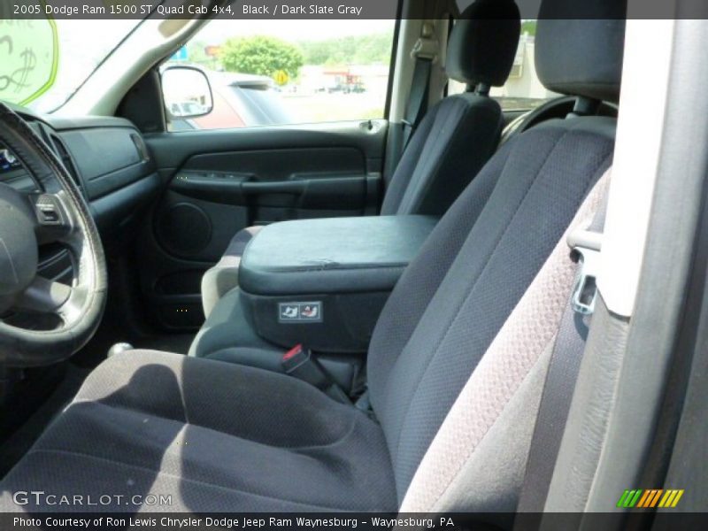 Black / Dark Slate Gray 2005 Dodge Ram 1500 ST Quad Cab 4x4