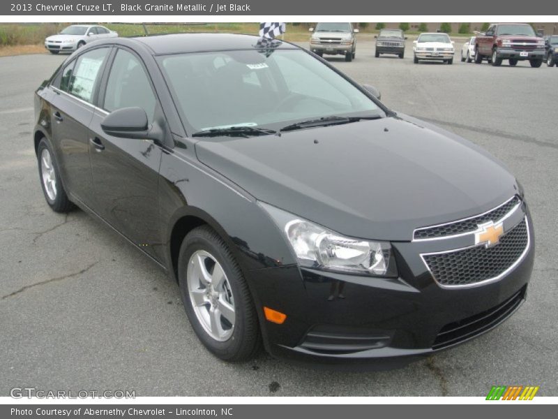 Black Granite Metallic / Jet Black 2013 Chevrolet Cruze LT