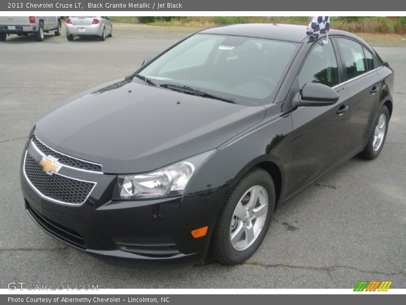 Black Granite Metallic / Jet Black 2013 Chevrolet Cruze LT
