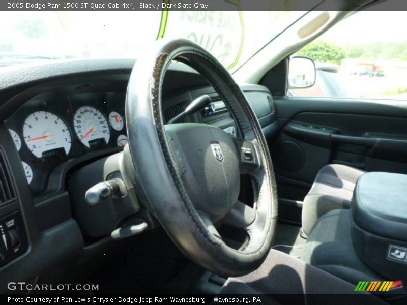 Black / Dark Slate Gray 2005 Dodge Ram 1500 ST Quad Cab 4x4