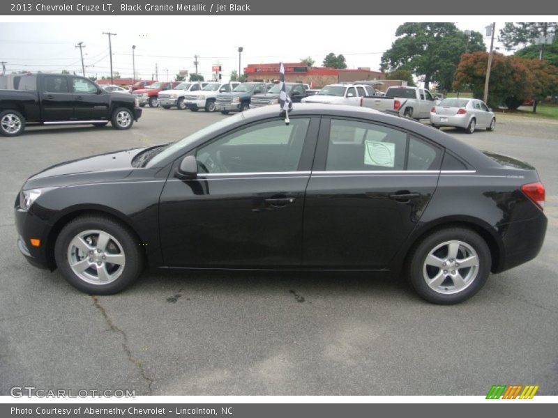 Black Granite Metallic / Jet Black 2013 Chevrolet Cruze LT