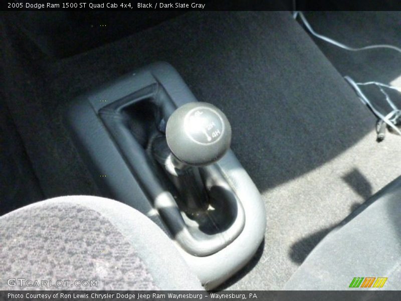 Black / Dark Slate Gray 2005 Dodge Ram 1500 ST Quad Cab 4x4