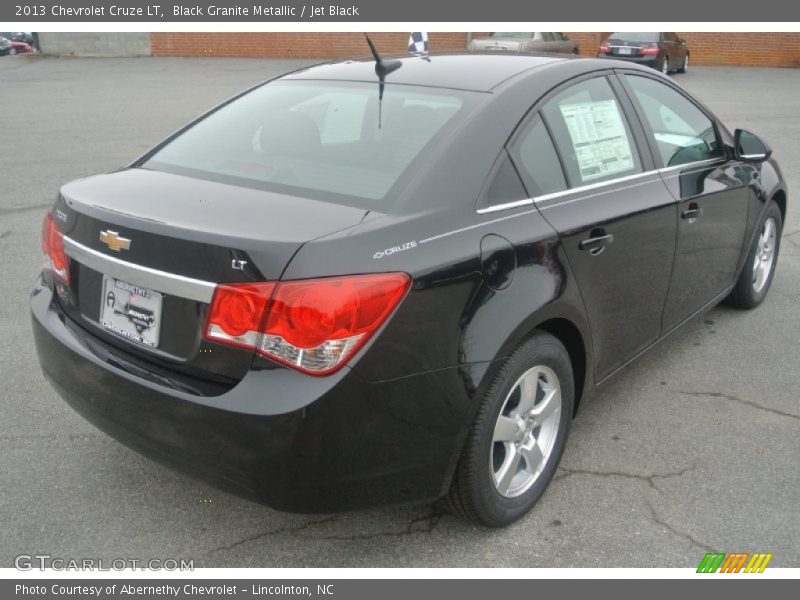 Black Granite Metallic / Jet Black 2013 Chevrolet Cruze LT