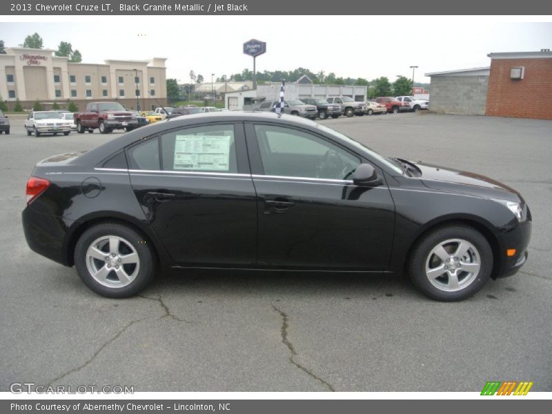 Black Granite Metallic / Jet Black 2013 Chevrolet Cruze LT