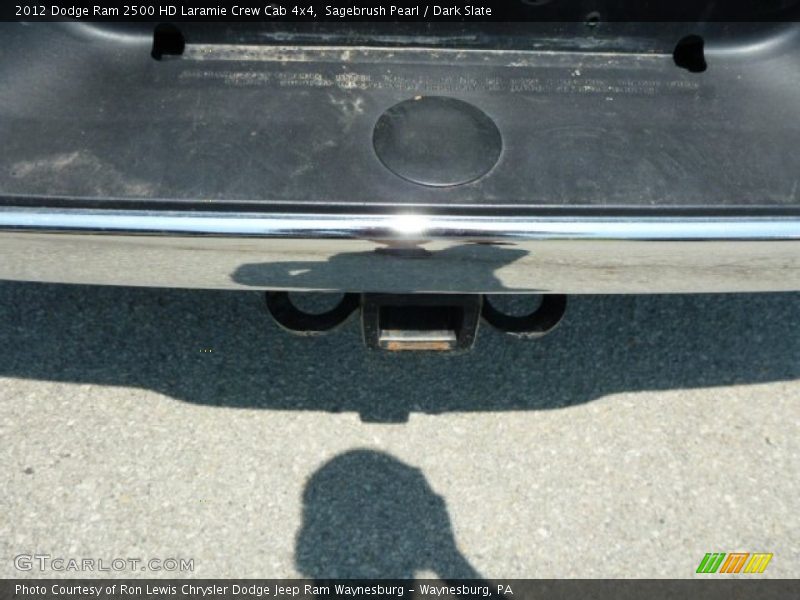 Sagebrush Pearl / Dark Slate 2012 Dodge Ram 2500 HD Laramie Crew Cab 4x4