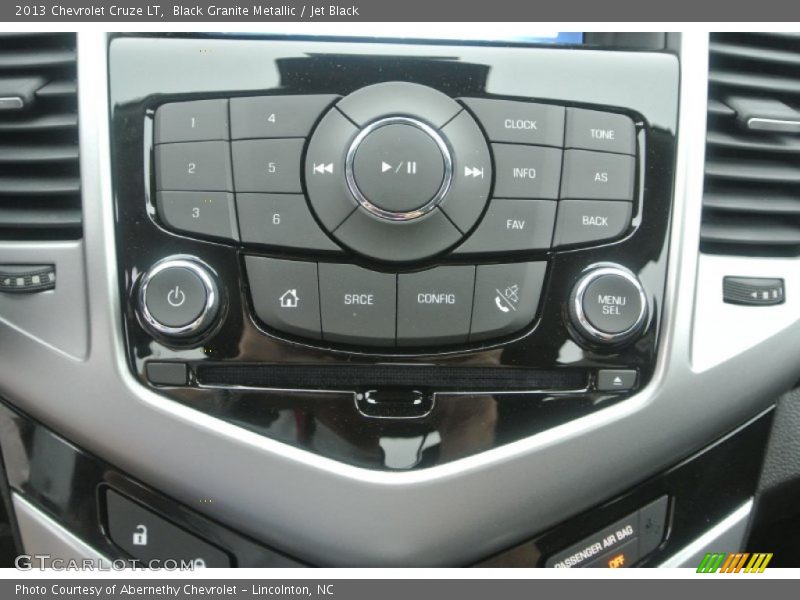 Black Granite Metallic / Jet Black 2013 Chevrolet Cruze LT