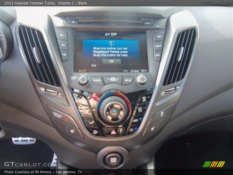 Vitamin C / Black 2013 Hyundai Veloster Turbo