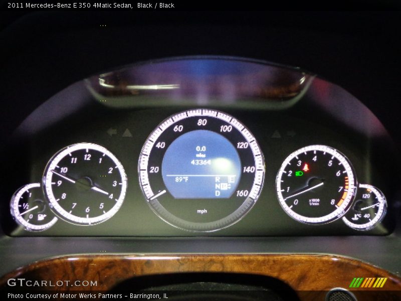 Black / Black 2011 Mercedes-Benz E 350 4Matic Sedan