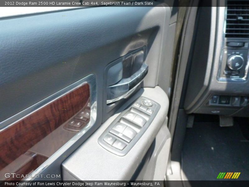 Sagebrush Pearl / Dark Slate 2012 Dodge Ram 2500 HD Laramie Crew Cab 4x4