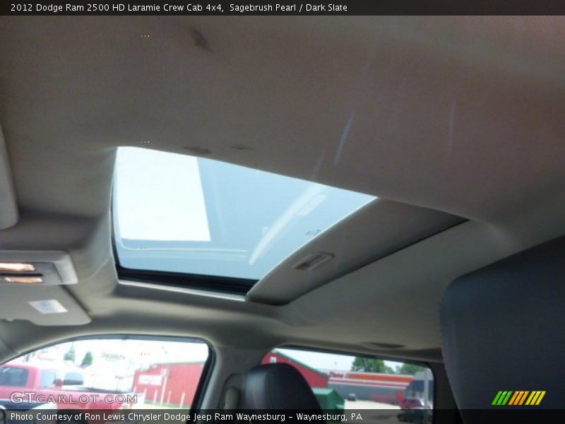 Sagebrush Pearl / Dark Slate 2012 Dodge Ram 2500 HD Laramie Crew Cab 4x4
