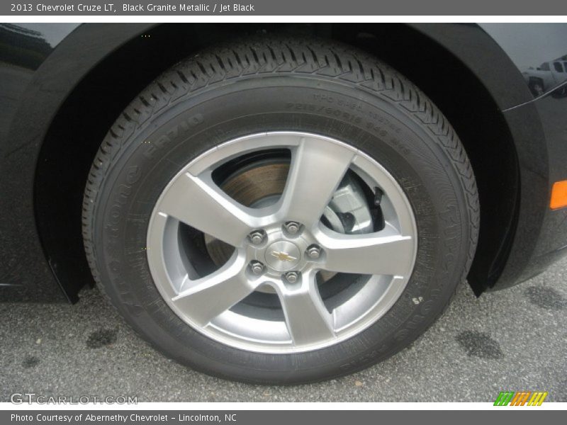 Black Granite Metallic / Jet Black 2013 Chevrolet Cruze LT
