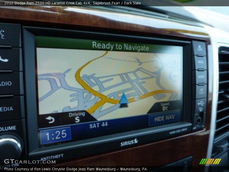 Sagebrush Pearl / Dark Slate 2012 Dodge Ram 2500 HD Laramie Crew Cab 4x4