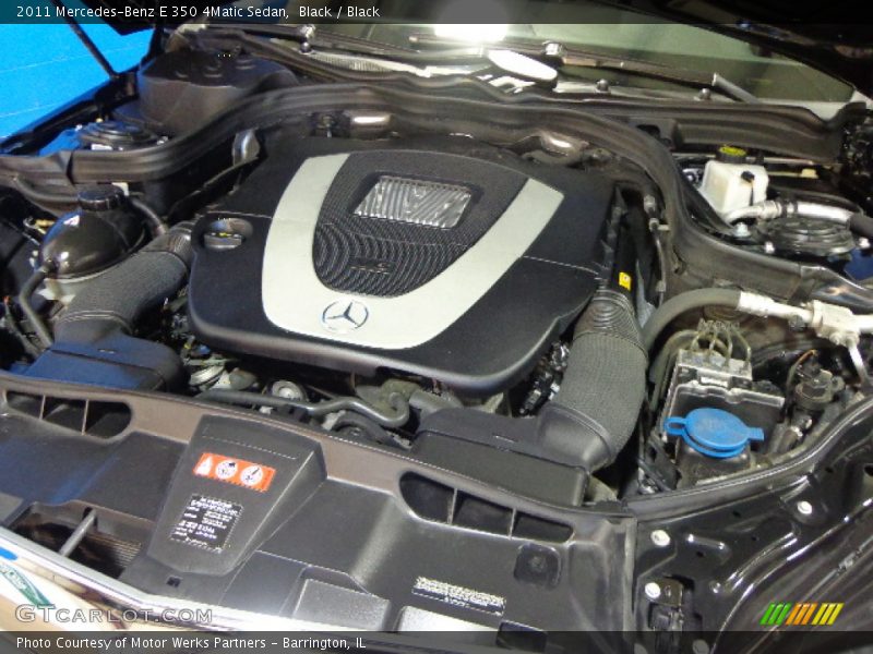 Black / Black 2011 Mercedes-Benz E 350 4Matic Sedan