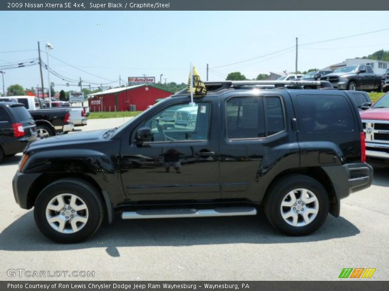 Super Black / Graphite/Steel 2009 Nissan Xterra SE 4x4