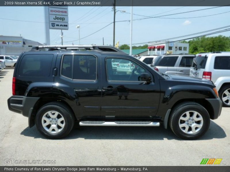 Super Black / Graphite/Steel 2009 Nissan Xterra SE 4x4