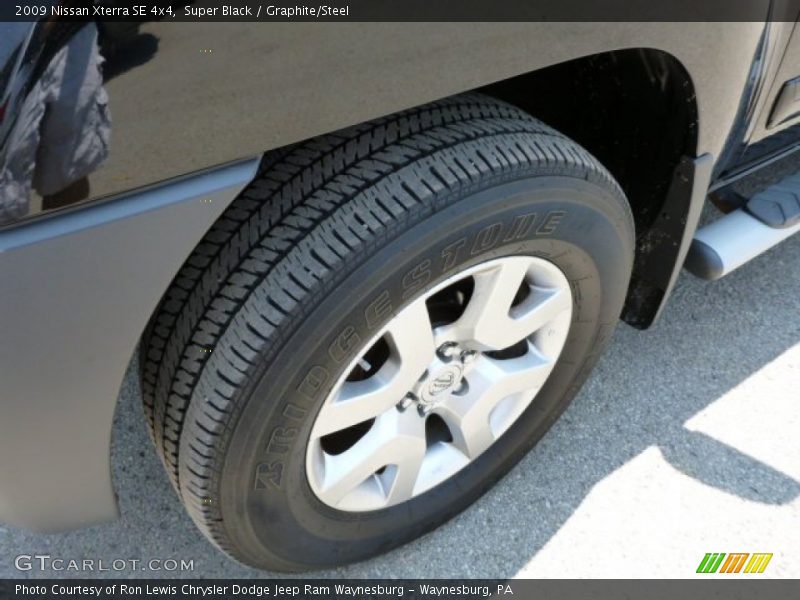 Super Black / Graphite/Steel 2009 Nissan Xterra SE 4x4