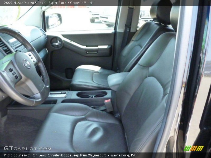 Super Black / Graphite/Steel 2009 Nissan Xterra SE 4x4
