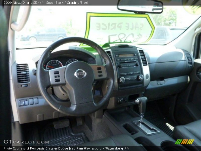 Super Black / Graphite/Steel 2009 Nissan Xterra SE 4x4