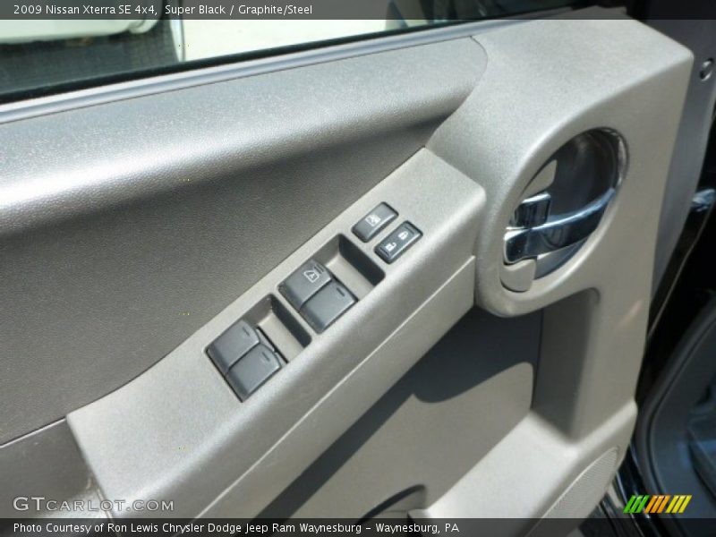 Super Black / Graphite/Steel 2009 Nissan Xterra SE 4x4