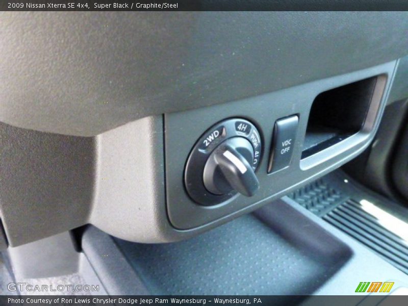 Super Black / Graphite/Steel 2009 Nissan Xterra SE 4x4