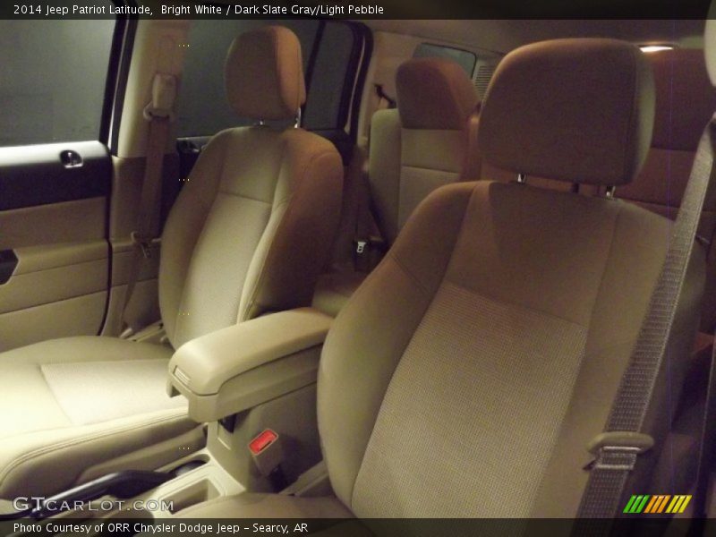 Bright White / Dark Slate Gray/Light Pebble 2014 Jeep Patriot Latitude