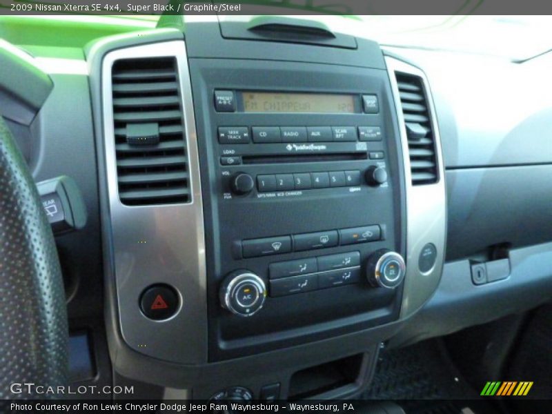 Super Black / Graphite/Steel 2009 Nissan Xterra SE 4x4