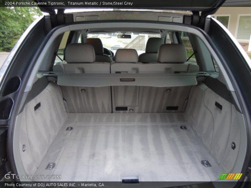 Titanium Metallic / Stone/Steel Grey 2004 Porsche Cayenne Tiptronic