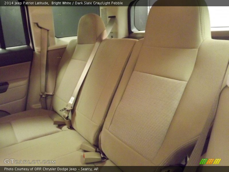 Bright White / Dark Slate Gray/Light Pebble 2014 Jeep Patriot Latitude