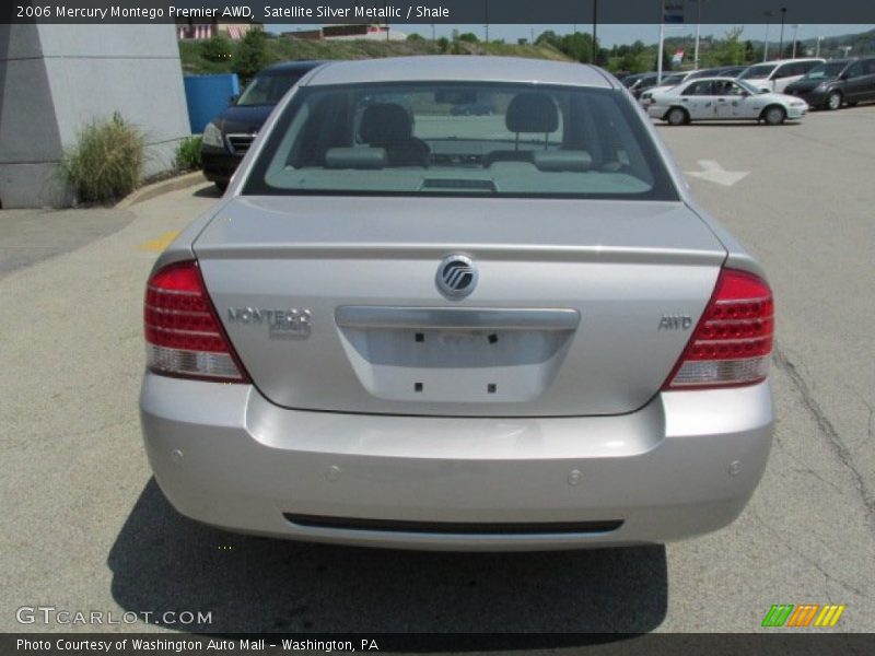 Satellite Silver Metallic / Shale 2006 Mercury Montego Premier AWD