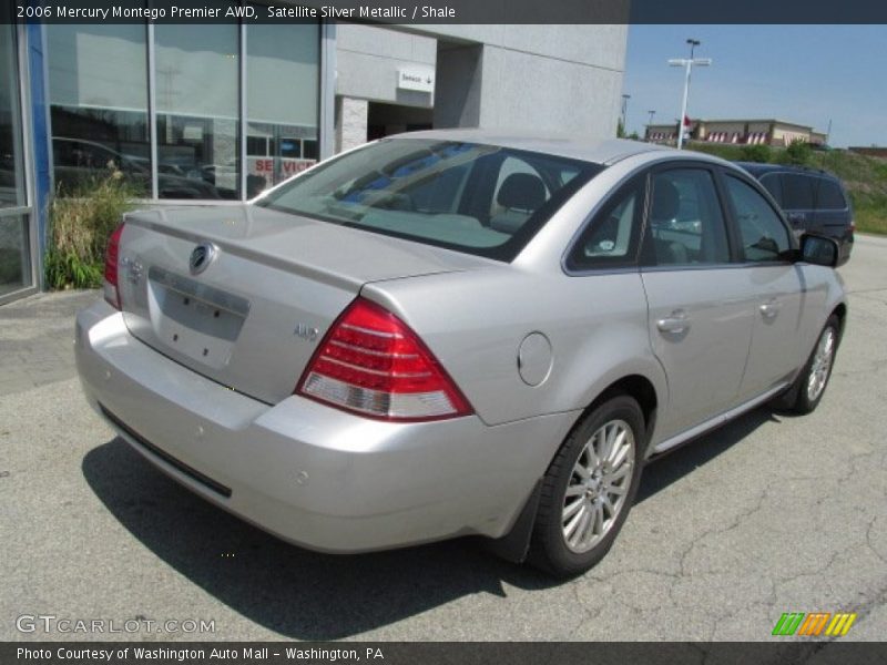 Satellite Silver Metallic / Shale 2006 Mercury Montego Premier AWD
