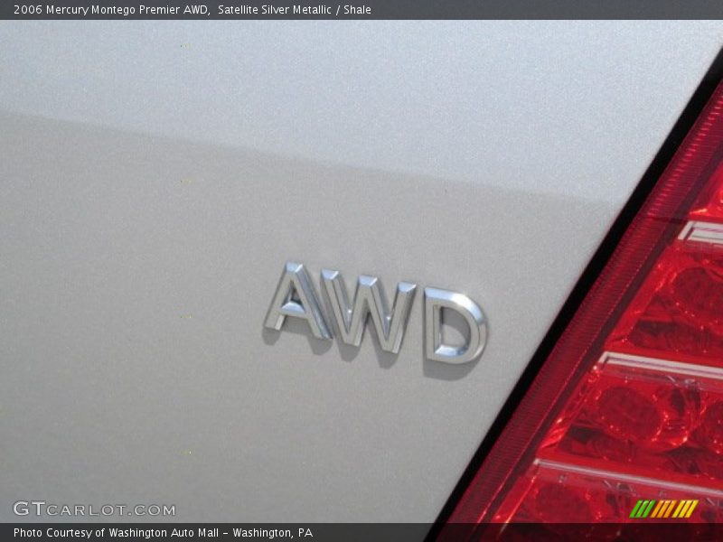 Satellite Silver Metallic / Shale 2006 Mercury Montego Premier AWD