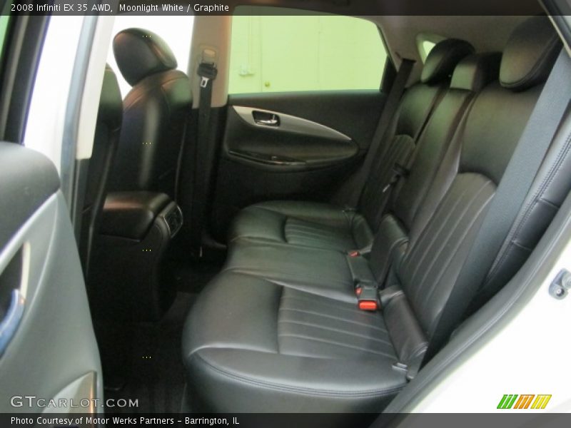 Moonlight White / Graphite 2008 Infiniti EX 35 AWD
