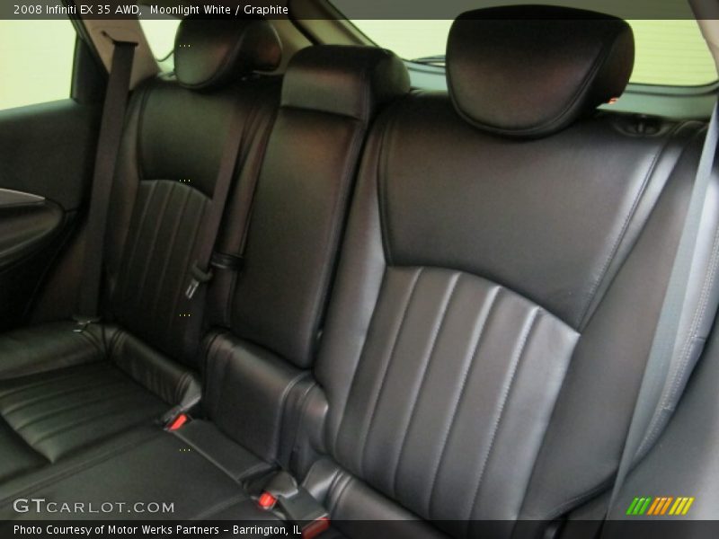 Moonlight White / Graphite 2008 Infiniti EX 35 AWD
