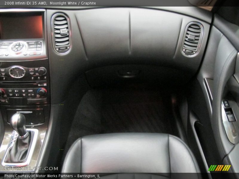 Moonlight White / Graphite 2008 Infiniti EX 35 AWD