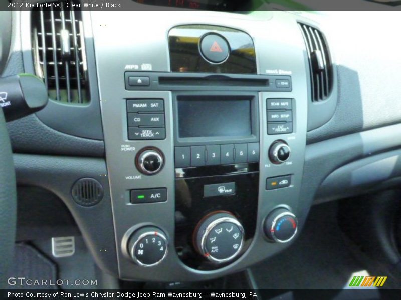 Controls of 2012 Forte SX