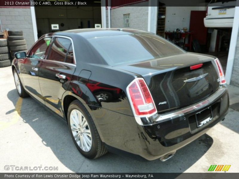 Gloss Black / Black 2013 Chrysler 300 C AWD