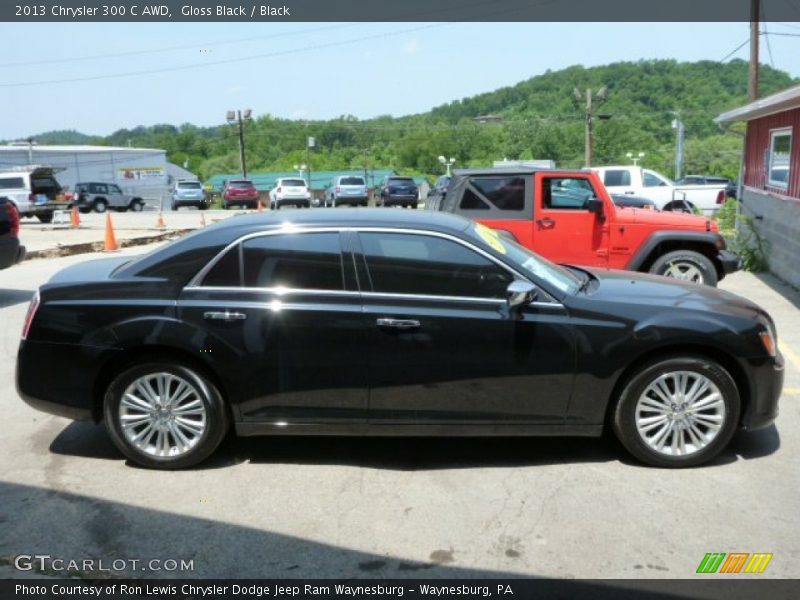 Gloss Black / Black 2013 Chrysler 300 C AWD