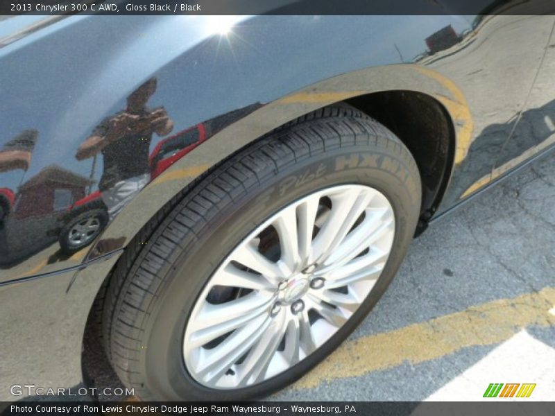 Gloss Black / Black 2013 Chrysler 300 C AWD