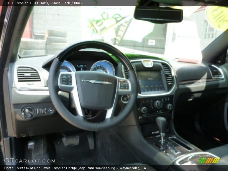 Gloss Black / Black 2013 Chrysler 300 C AWD