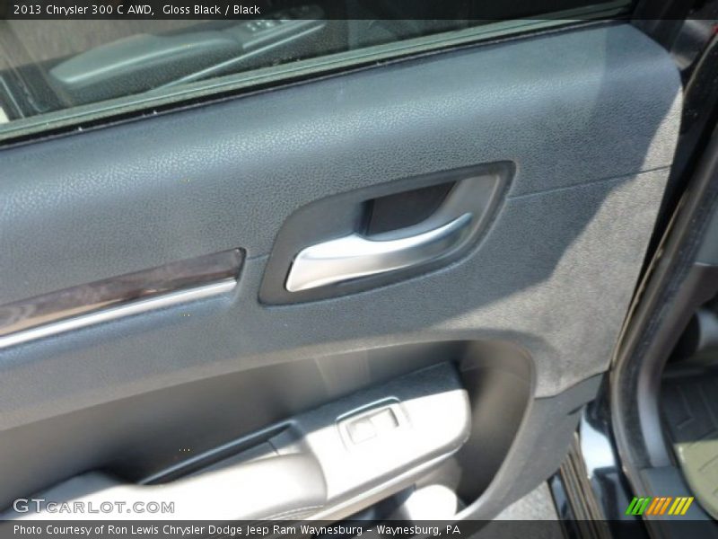 Gloss Black / Black 2013 Chrysler 300 C AWD
