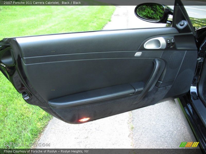 Black / Black 2007 Porsche 911 Carrera Cabriolet