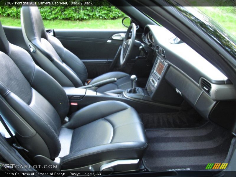 Black / Black 2007 Porsche 911 Carrera Cabriolet