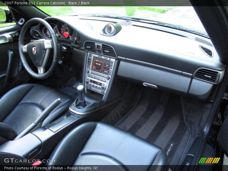 Black / Black 2007 Porsche 911 Carrera Cabriolet